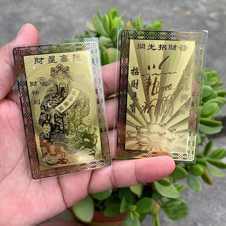 Kim bài thần tài mang đến tài lộc thình vượng