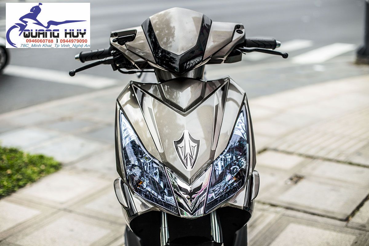 Tem Trùm Airblade Đen Đồng,TEam Decal AB 2007-2010