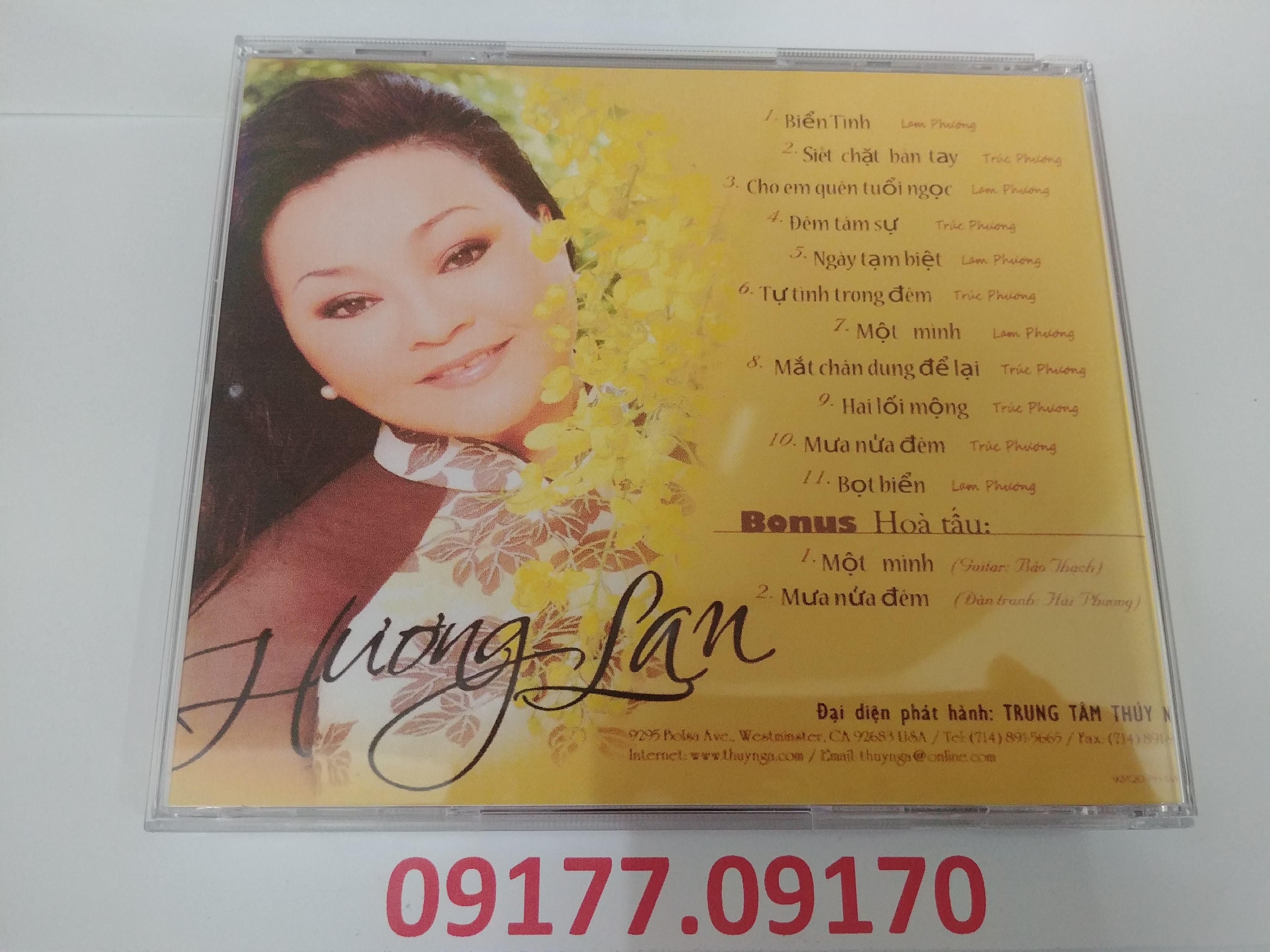 CD Tiếng Hát Hương Lan  (Sáng Tác : Lam Phương  Trúc Phương)