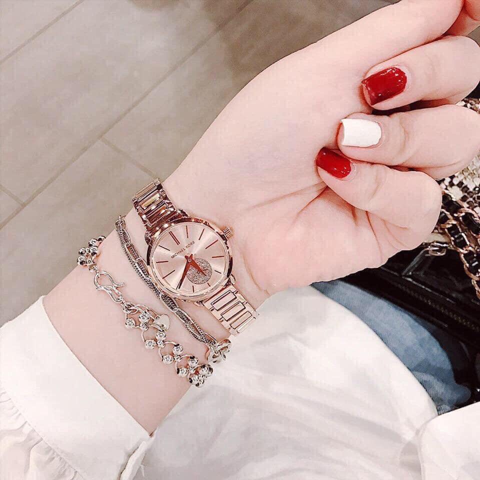 [HCM]Đồng hồ Nữ MICHAEL KOR$ MK NHÍ SIZE 28 MM