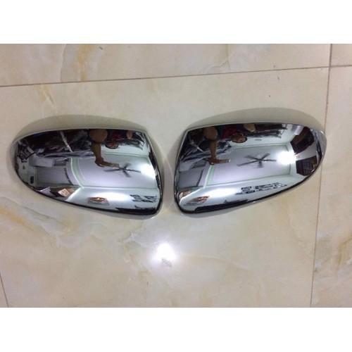 Bộ 2 ốp gương chiếu hậu cho xe hyundai tucson 2019 2020 2021 2022 2023 mạ crom loại dày, cao cấp
