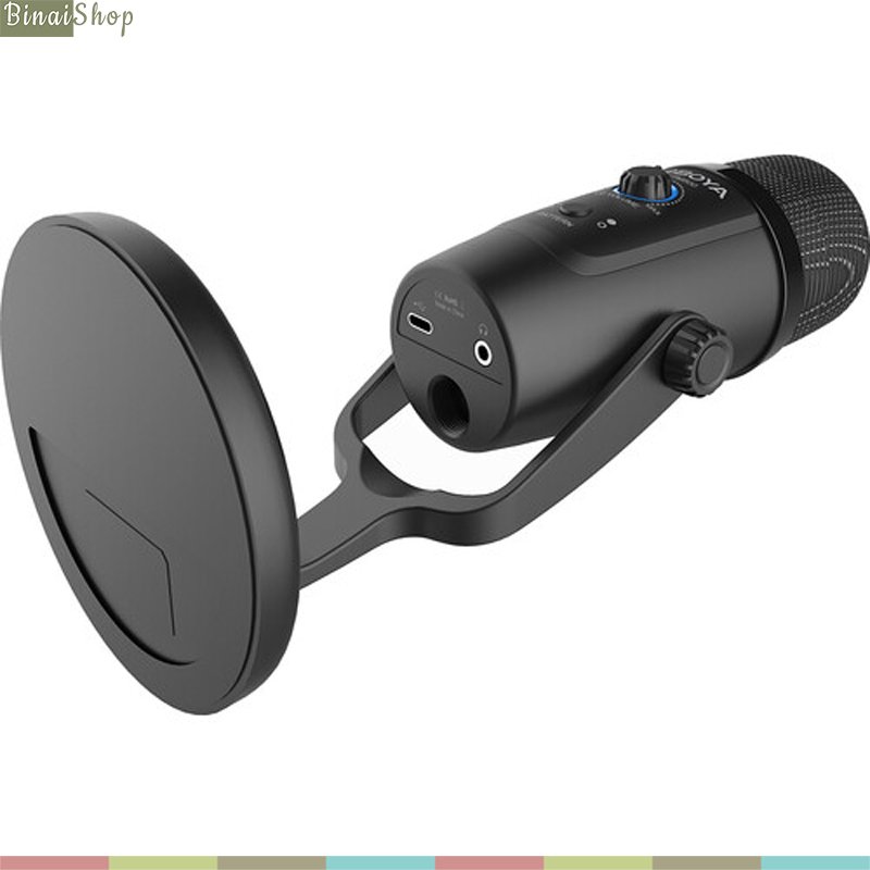 Boya BY-PM500 USB - Micro Condenser Thu Âm Cho Máy Tính, Điện Thoại