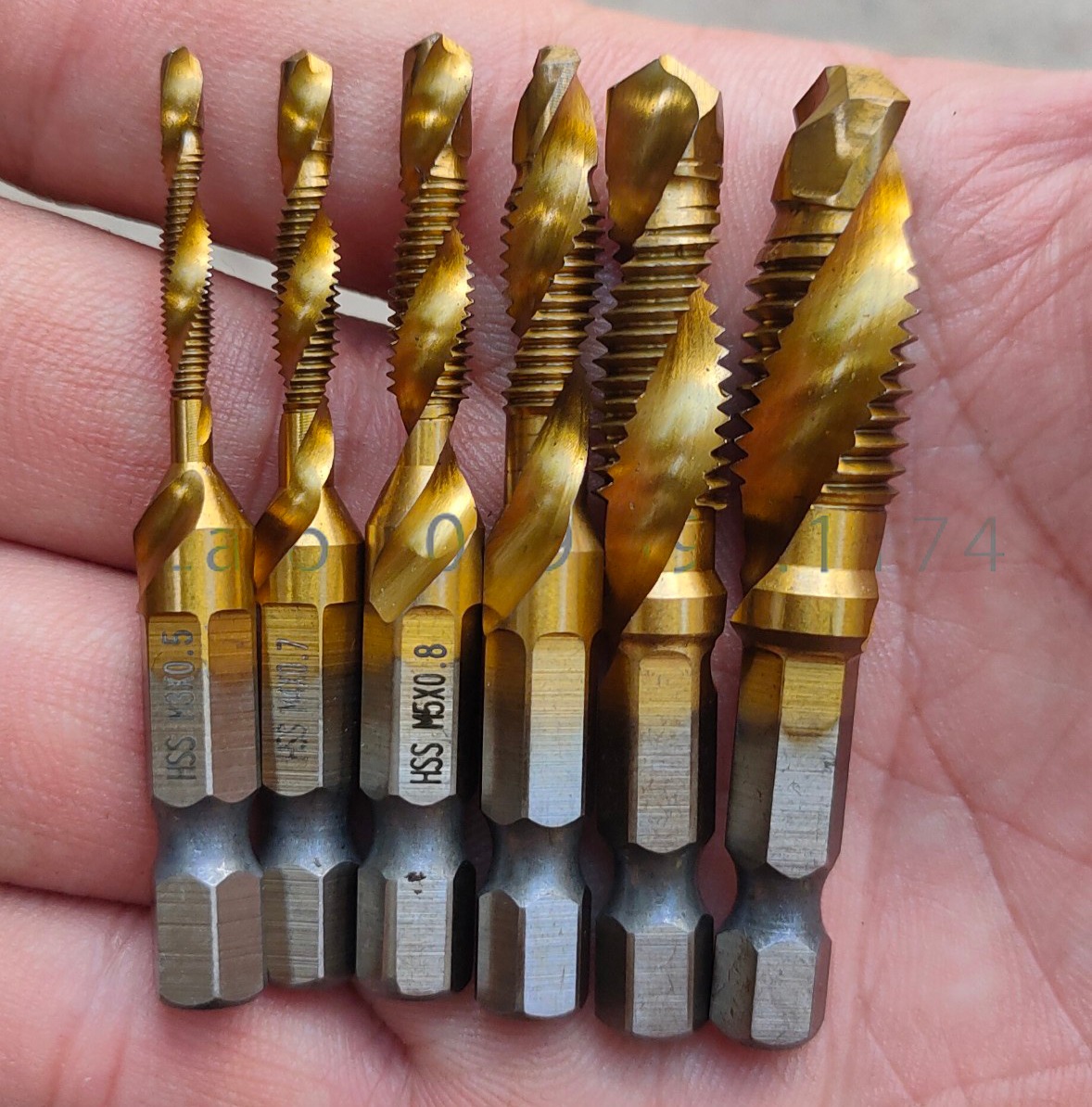 Bộ Mũi Khoan Taro M3-M10 -Thép HSS