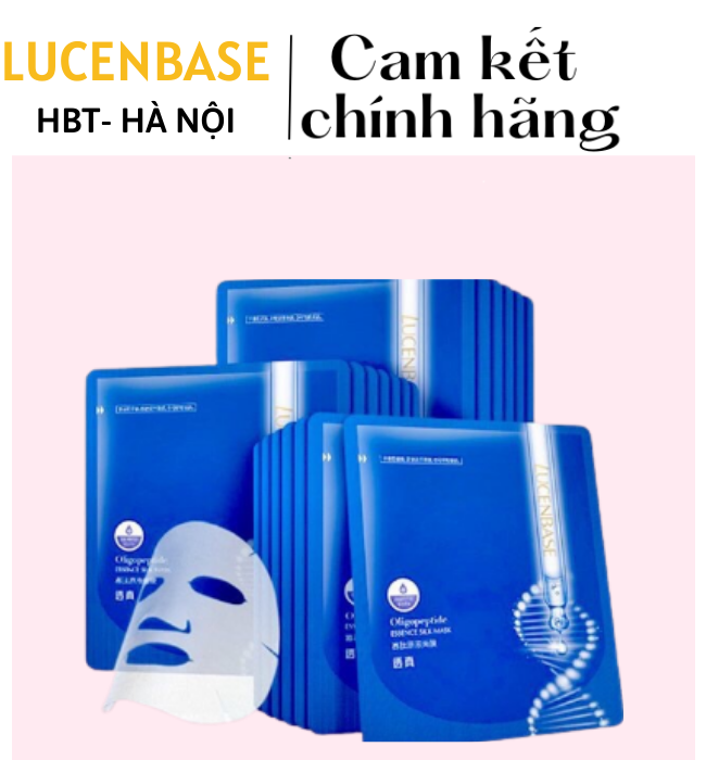 lucenbase Hộp 10 miếng mặt nạ dành cho da mụn,20ml