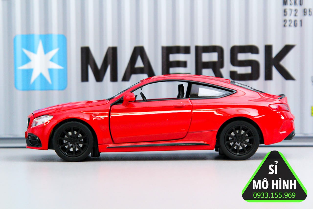 [HCM][ Sỉ Mô Hình ] Mô hình xe Mercedes C63 Coupe New 1:32