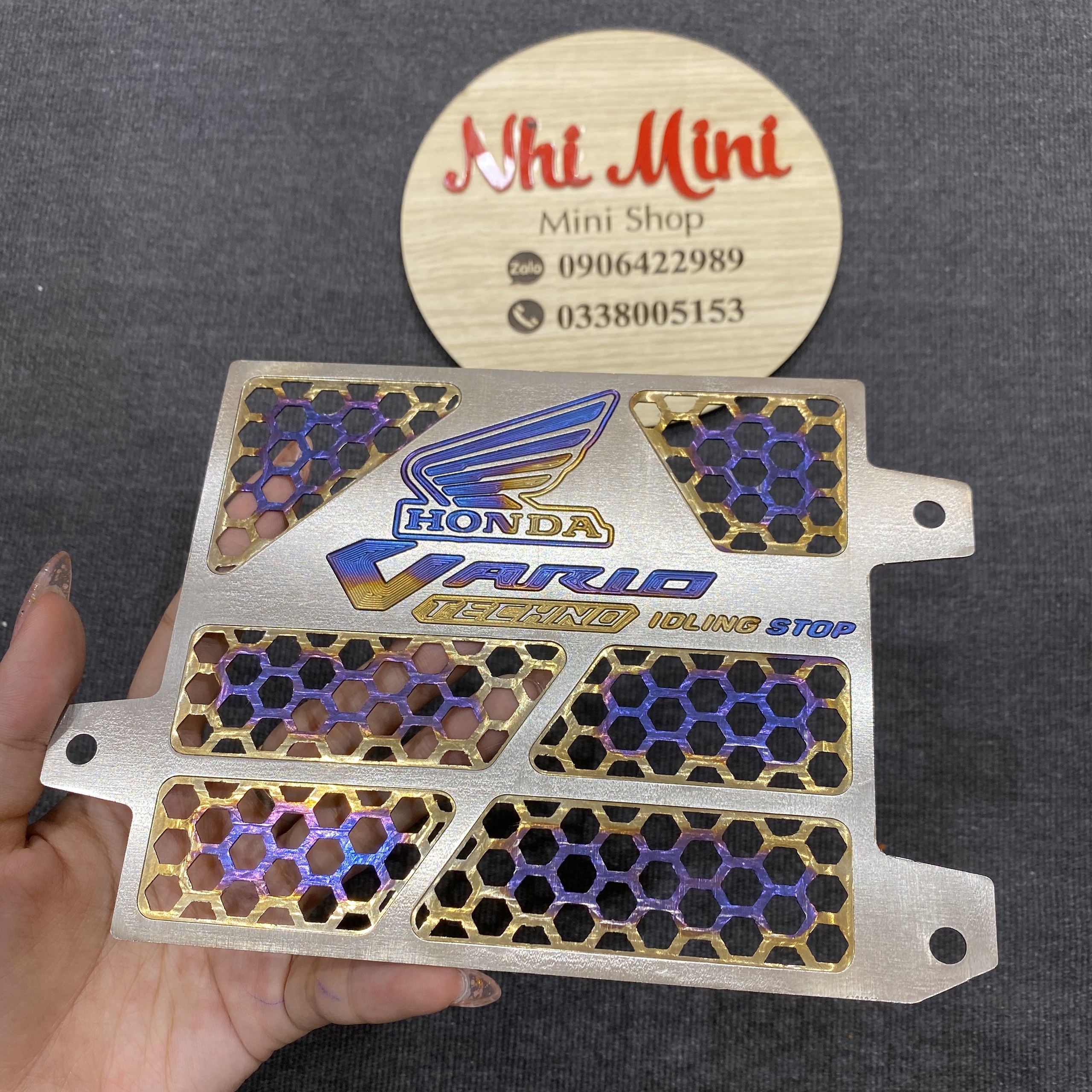 CHE KÉT NƯỚC VARIO TITANIUM