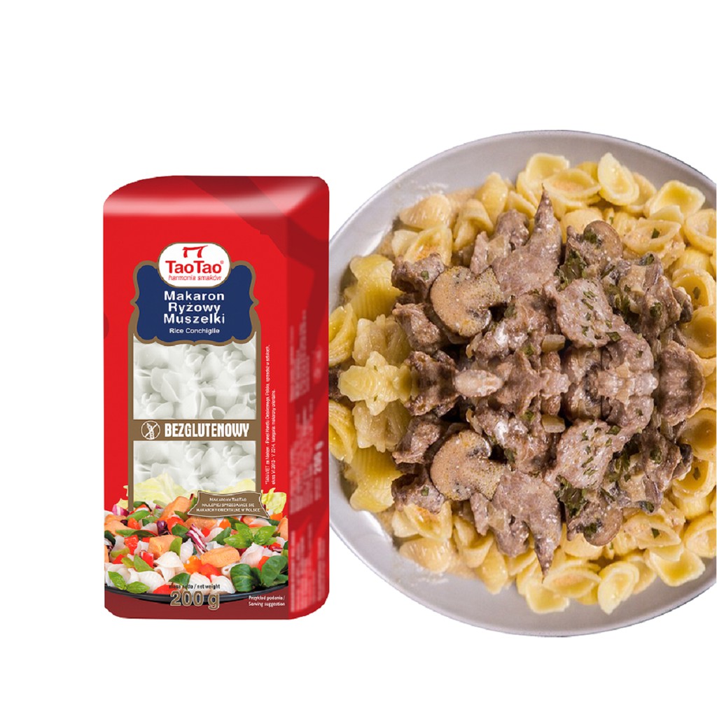 Nui Gạo Hình Vỏ Sò 200g
