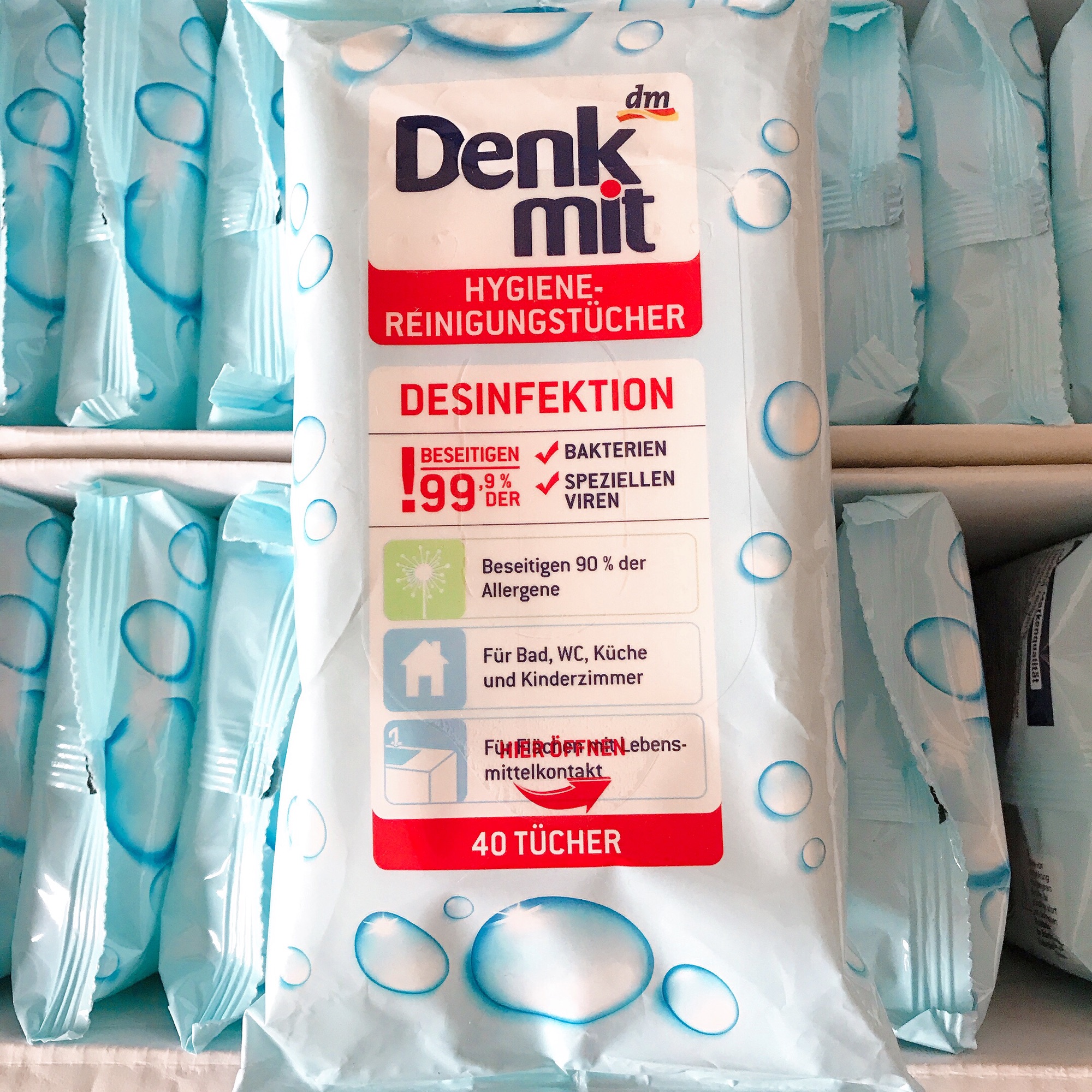 🇩🇪 KHĂN ƯỚT DIỆT KHUẨN🦠 DENKMIT (Hàng Đức 🇩🇪)