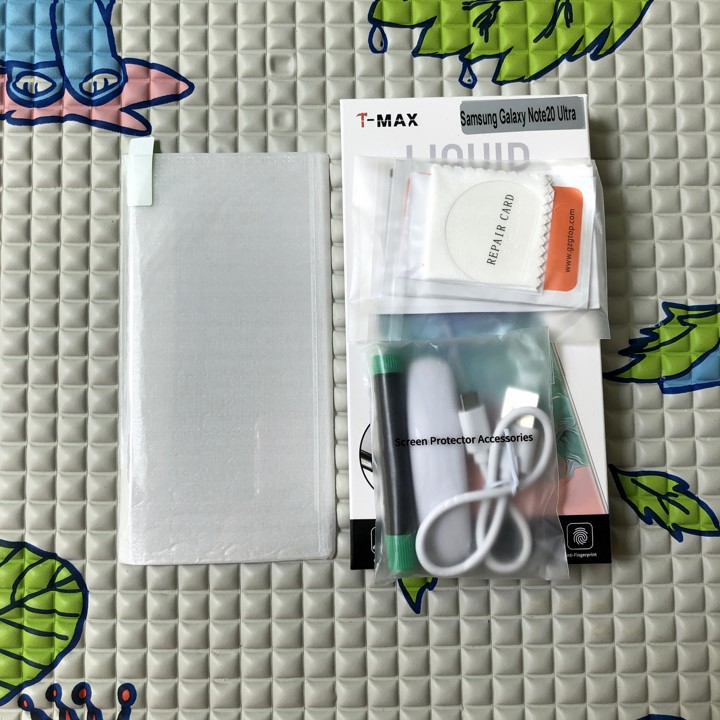 Cường lực full UV Samsung Note 20 Ultra