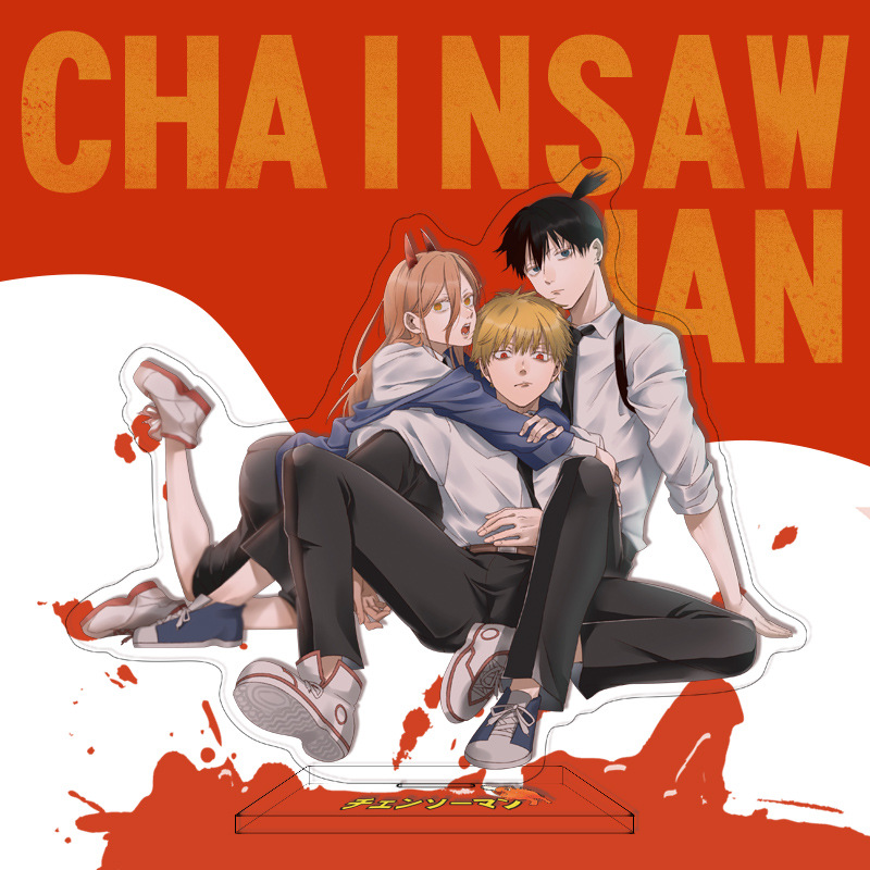 [13 mẫu] Mô hình Standee Acrylic Mica anime Chainsaw Man [T69 Shop]