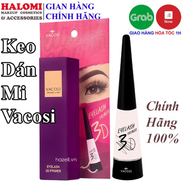 Keo dán mi Vacosi chính hãng trong suốt không lộ chuyên dùng cho makeup HALOMI