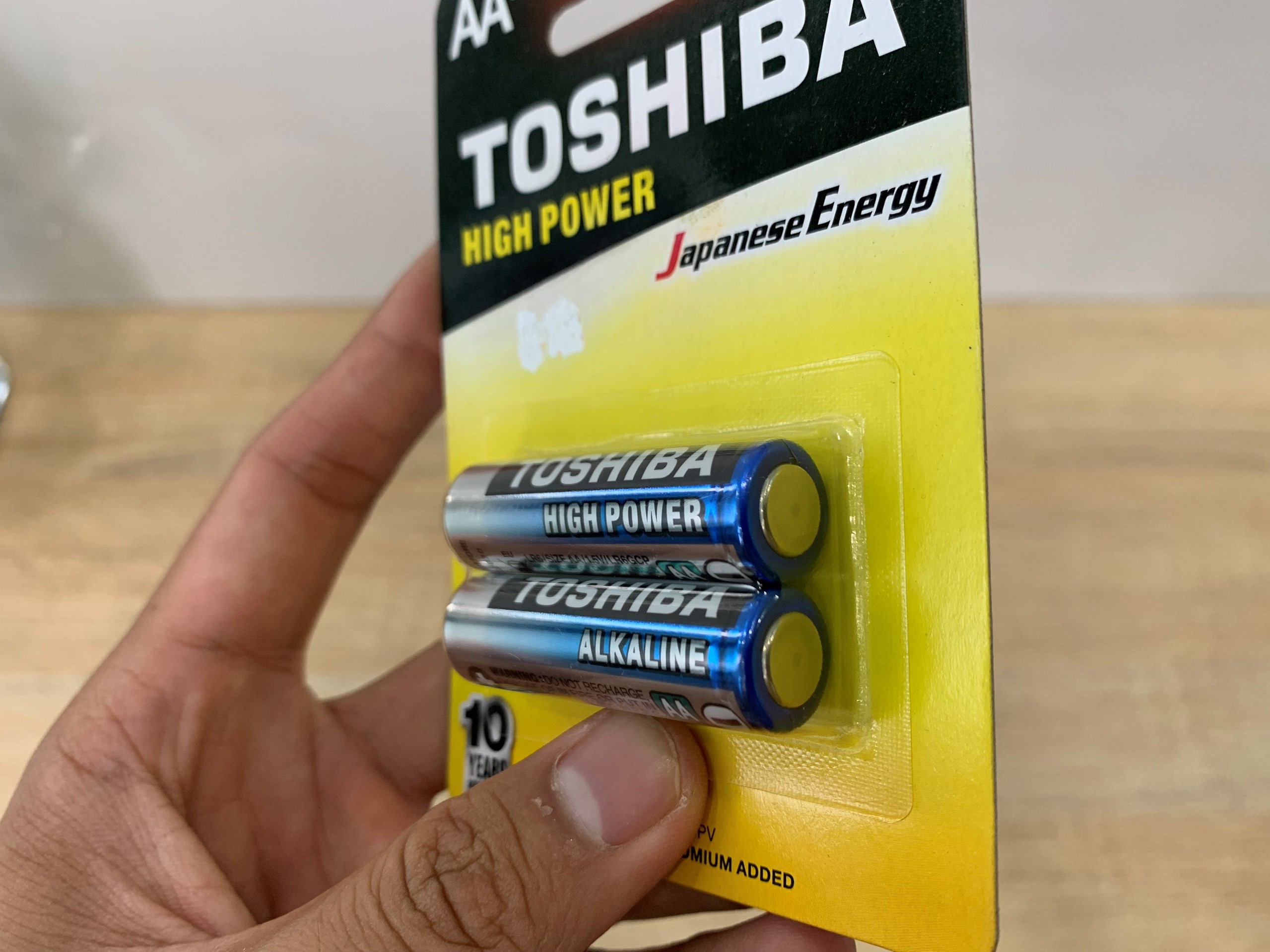 Pin Toshiba Alkaline High Power 1.5V (AA và AAA)