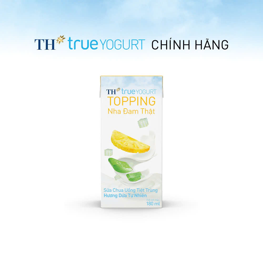Vỉ sữa tươi tiệt trùng TH true MILK các vị 180 ml (180 ml x 4)