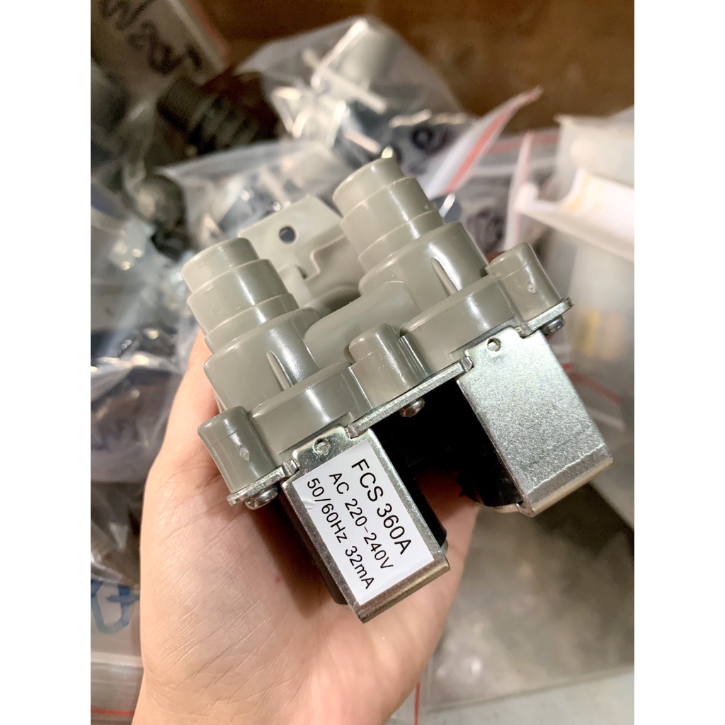 Van Cấp Nước Máy Giặt TOSHIBA Chính Hãng (Cấp Đôi )