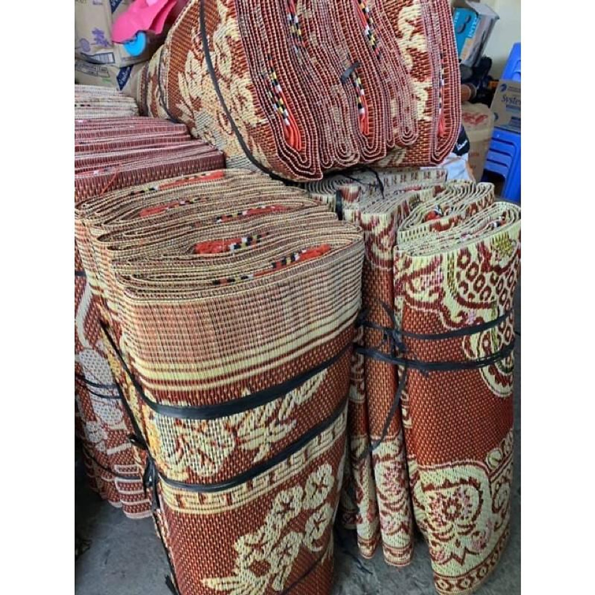 Chiếu nhựa gấp gọn size 2m ×3m chiếu ăn cơm hàng đẹp nhiều