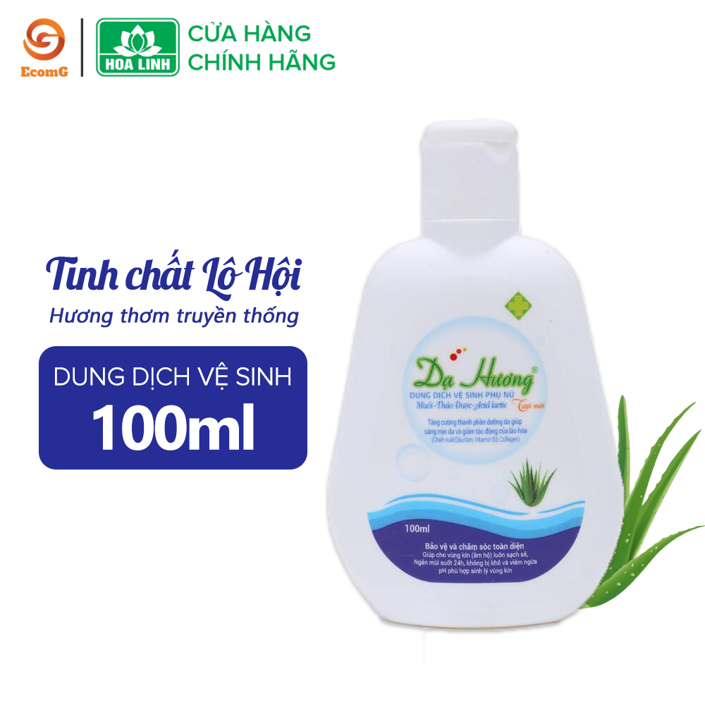 Dung dịch vệ sinh phụ nữ dạng gel Dạ Hương lô hội truyền thống 100ml- DH4