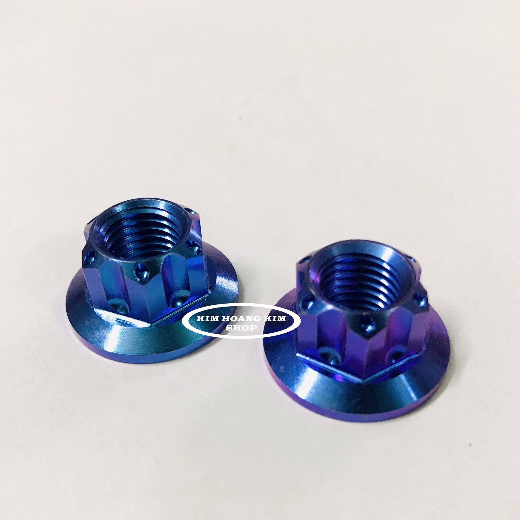 2 Ốc Tán TiTan GR5 10Li Xanh Tím (100%Titan)