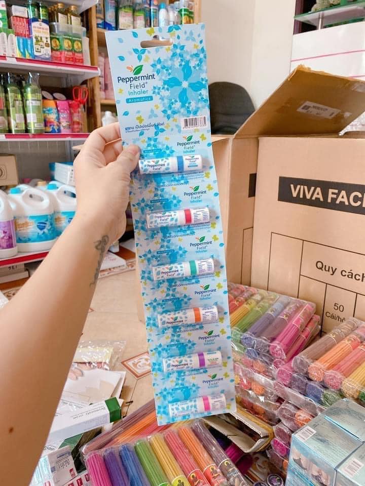 Ống Hít Thông Mũi PEPPERMINT THÁI LAN