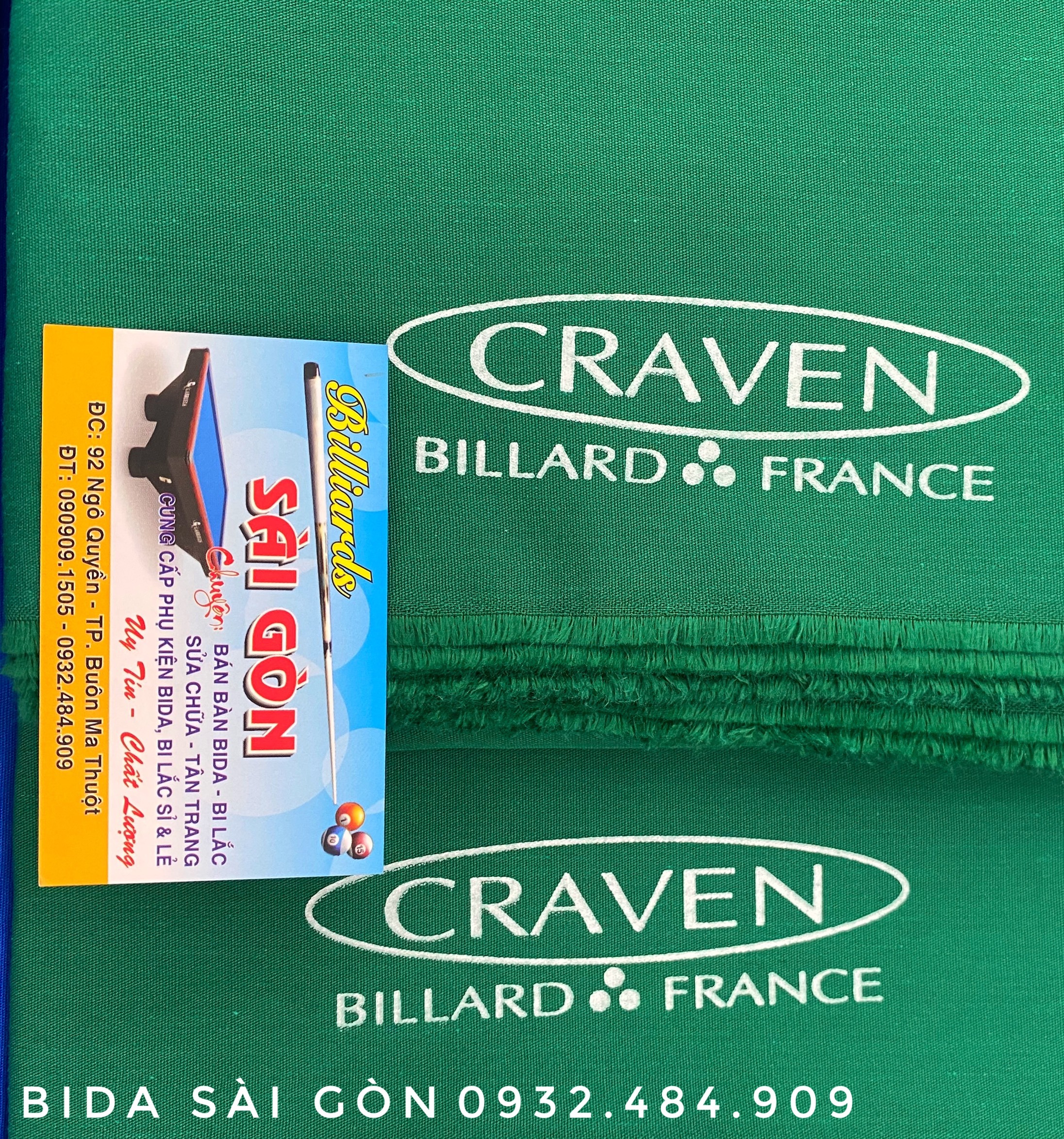 Vải mặt Xi Craven Bida France