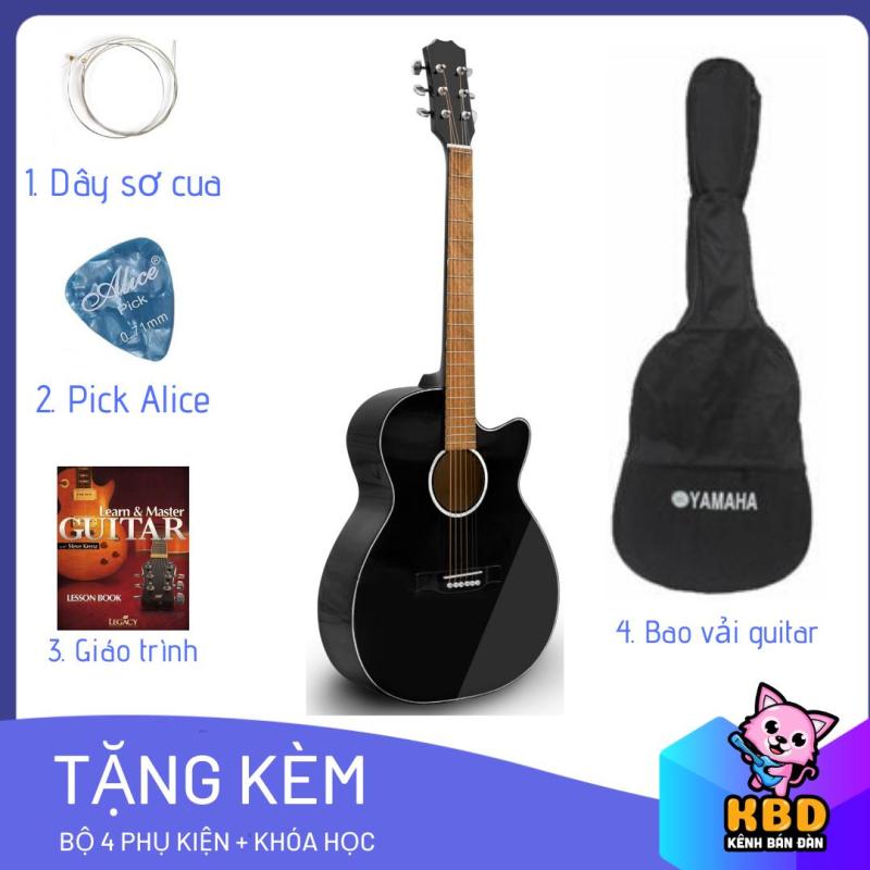 Đàn Guitar Acoustic Cao cấp cho người mới tập chơi KBD MS 2020 + pick gảy , giáo trình online hướng dẫn
