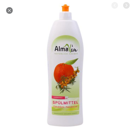 Nước rửa chén hương quýt Almawin (1lit)