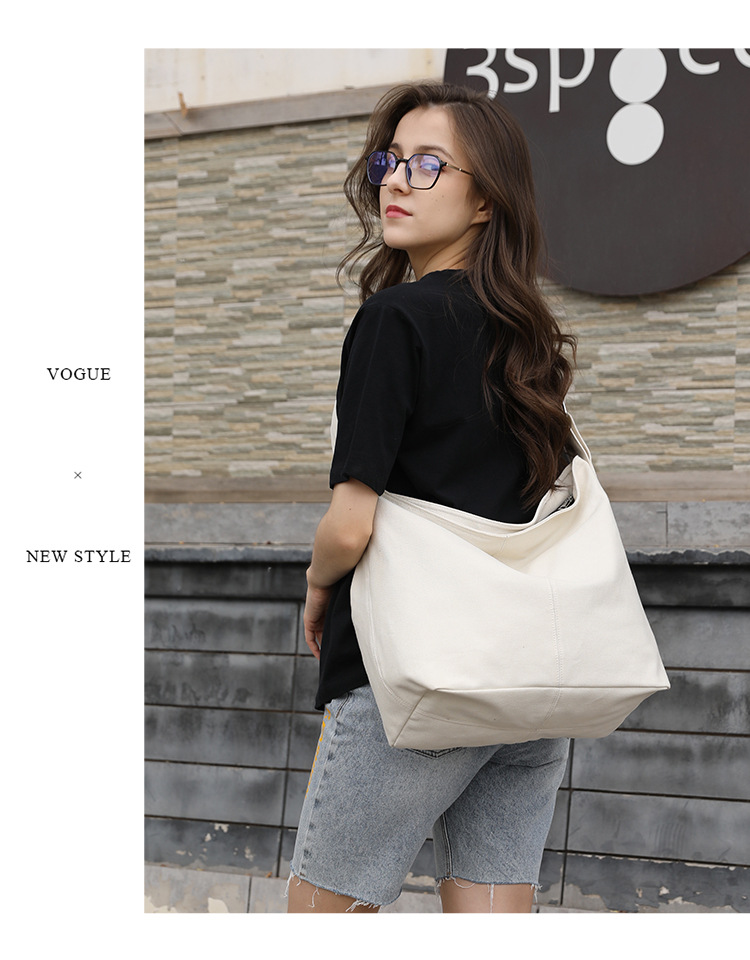 Túi xách Canvas vintage nữ – KVKY – 1615
