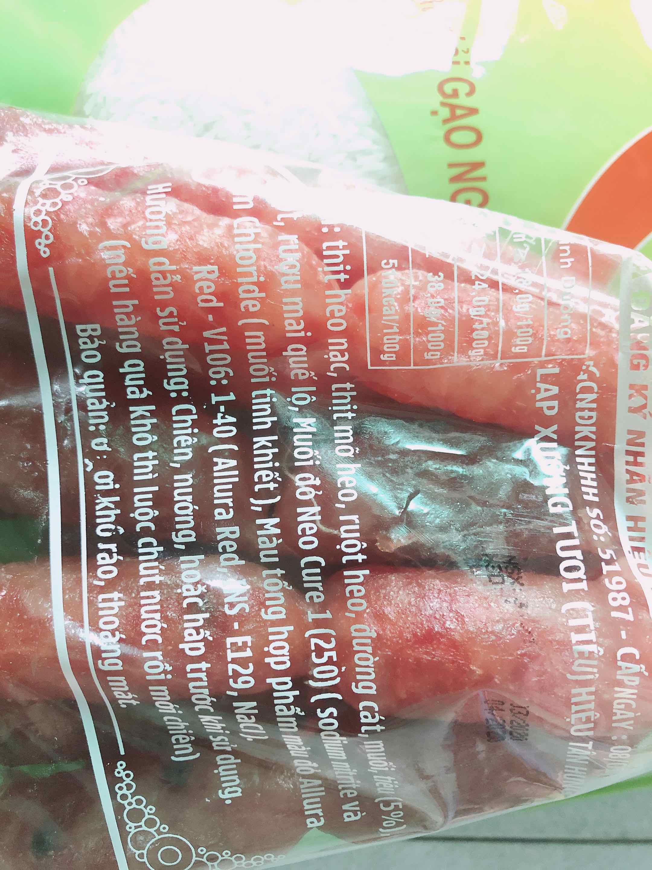 Lạp Xưởng Mai Quế Lộ Tân Hưng Túi 500g