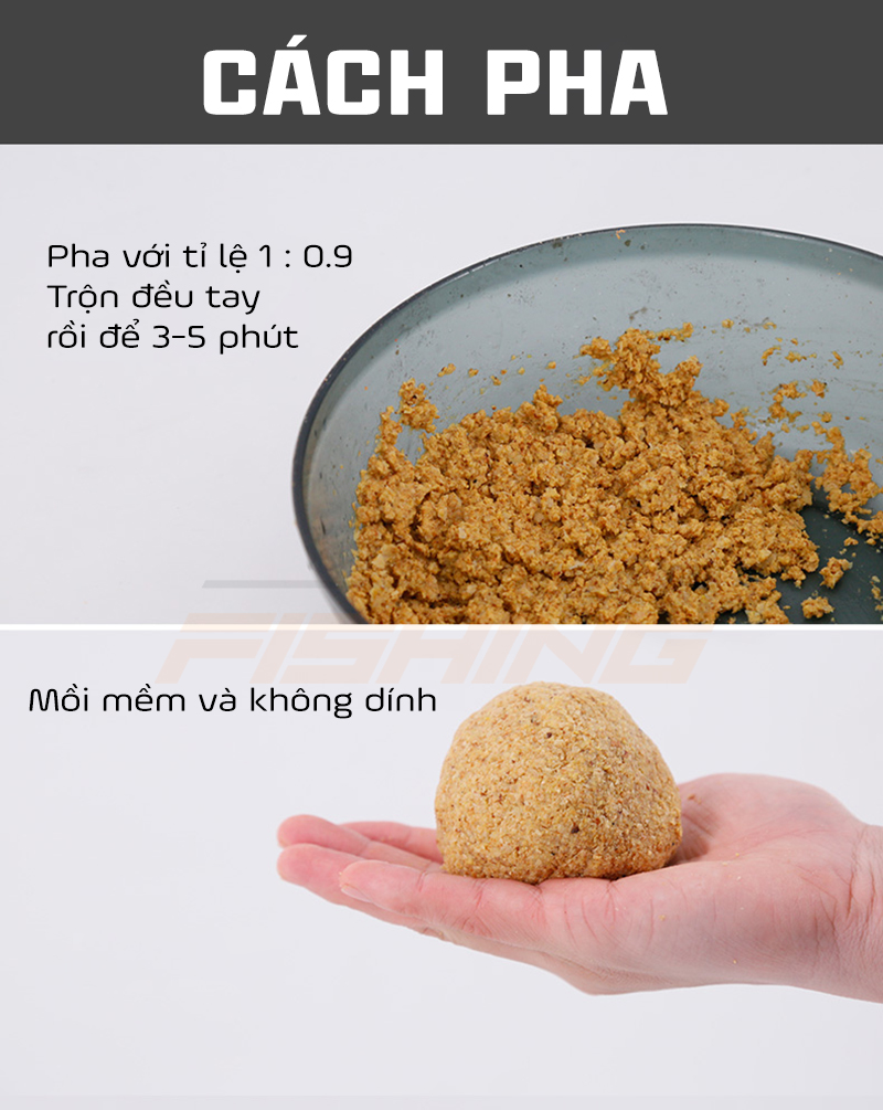 Mồi chuyên câu chép HUA