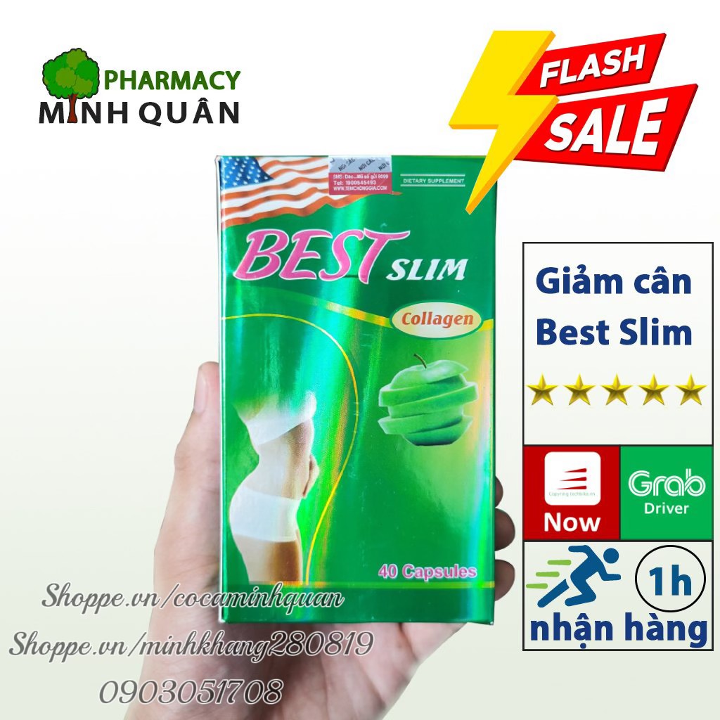 Giảm cân Best Slim Collagen cho cơ địa lờn