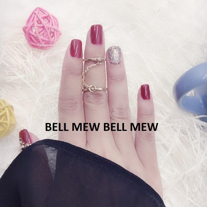 [HCM]Set nhẫn Bell Mew 5 món kiểu Hy Lạp cổ điển NHAN18