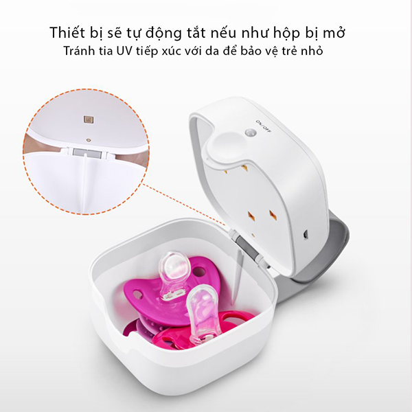 [Chính hãng] Máy Tiệt Trùng Ti Giả Mini Munchkin 59S