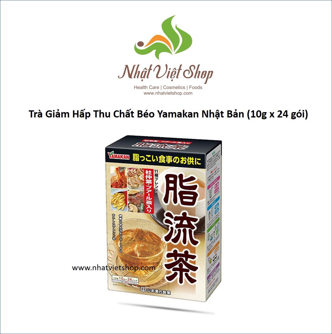 Tpcn - trà giảm hấp thu chất béo yamakan nhật bản