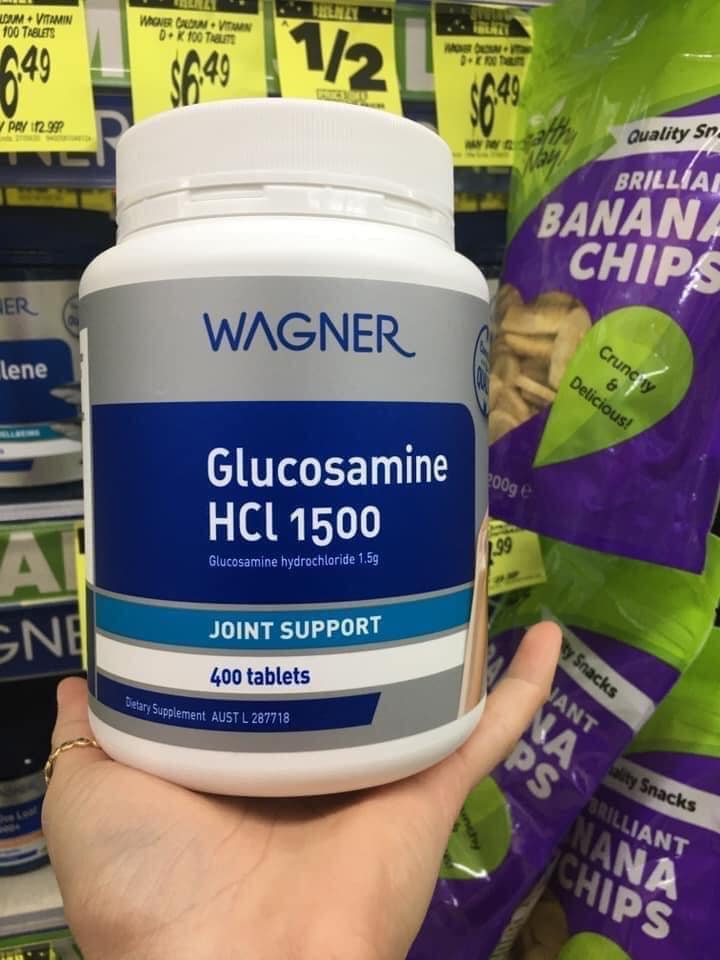 bổ khớp Wagner Glucosamin HCL 1500 Joint Support