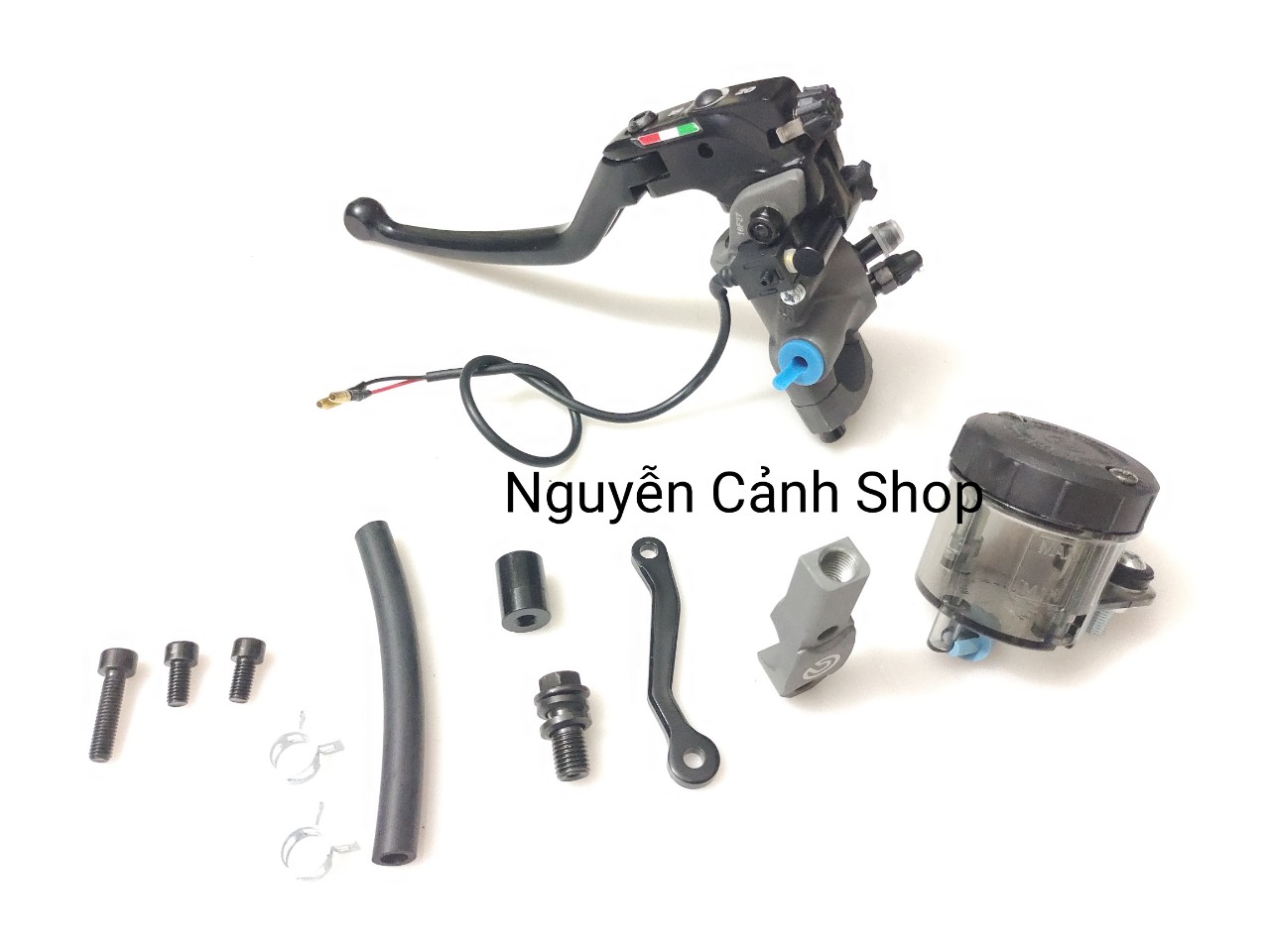 Tay thắng đĩa brembo có chân kính, cho nhiều xe máy