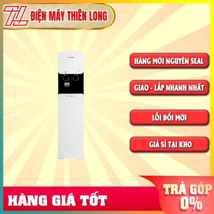Máy lọc nước nano nóng lạnh cuckoo cp-fn601sw 4 lõi - hàng chính hãng - trả góp 0% - giao toàn quốc - ngoài hcm tính phí