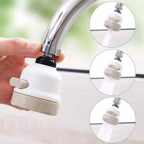 Đầu vòi tăng áp xoay 360 độ