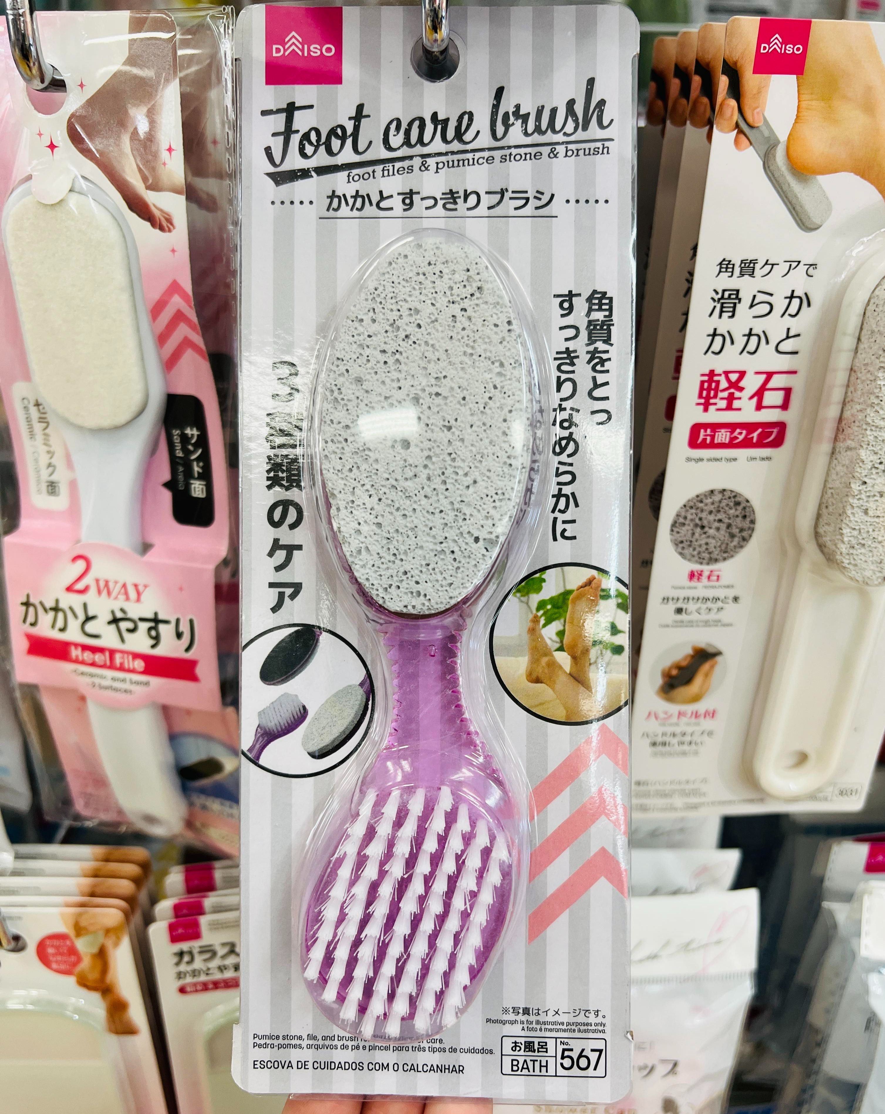Dụng cụ bàn chải chà gót chân tẩy tế bào chết bằng đá bọt biển