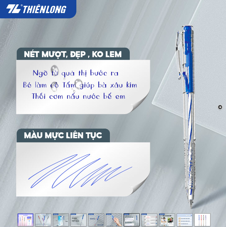 Hộp bút bi Thiên Long TL-027 (20 cây)