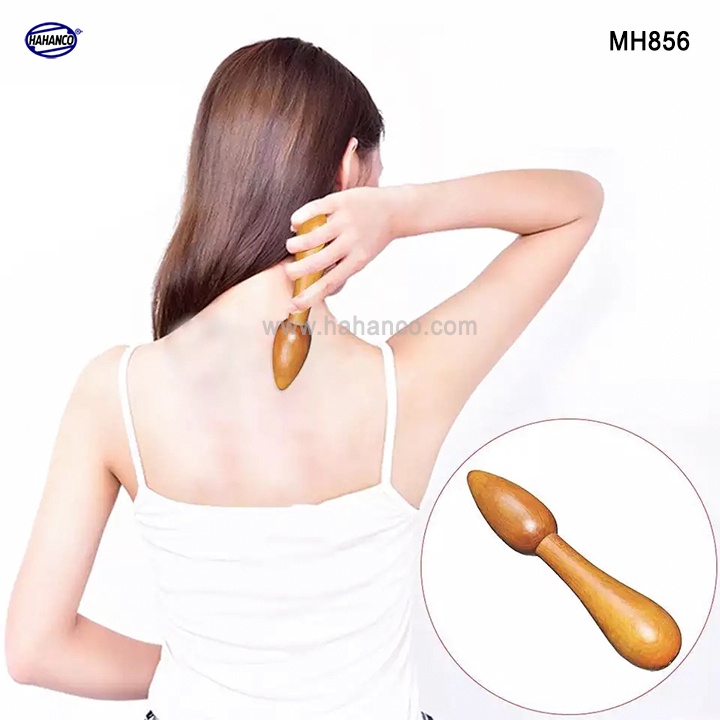 Combo 2 cây ấn huyệt bằng gỗ thơm (Bách Xanh) Giúp đả thông kinh mạch và lưu thông khí huyết - MH856 - HAHANCO