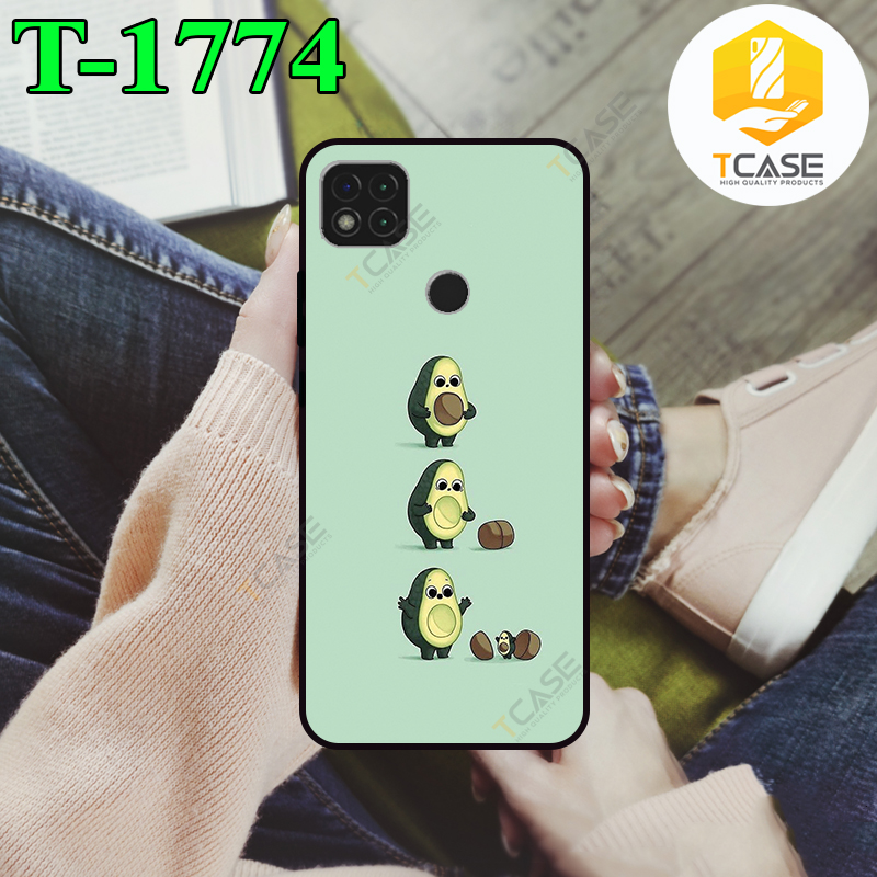 Ốp lưng Tcase dành cho  Xiaomi Redmi 9C in hình trái bơ