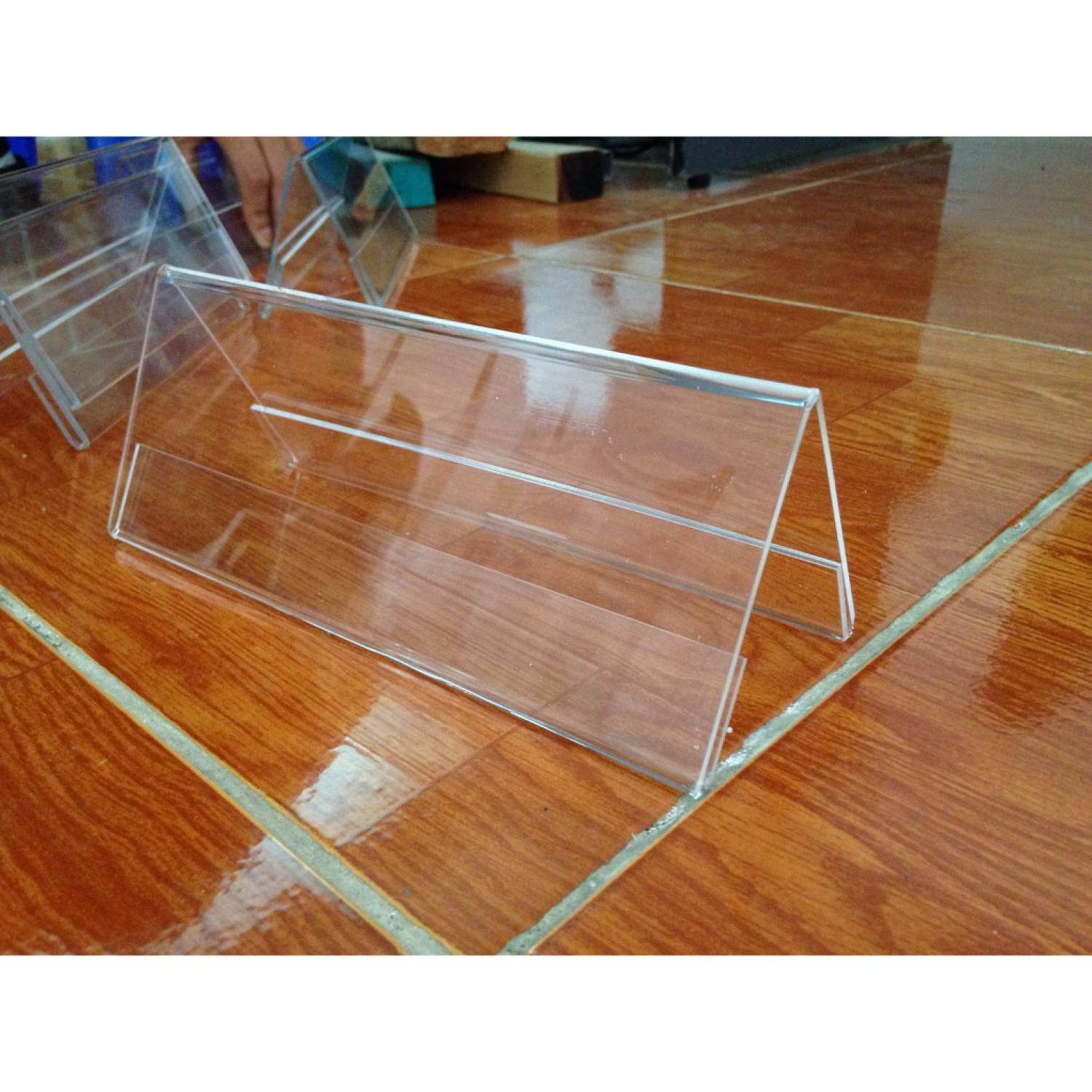 Kệ Mica Chức Danh, kệ đựng danh thiếp, các cỡ từ 6x10cm - 6 x14cm - 6x20cm - 6x24cm vvv...