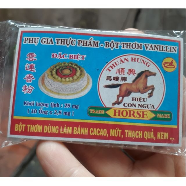 10 ống bột thơm (vani) Thuận Hưng