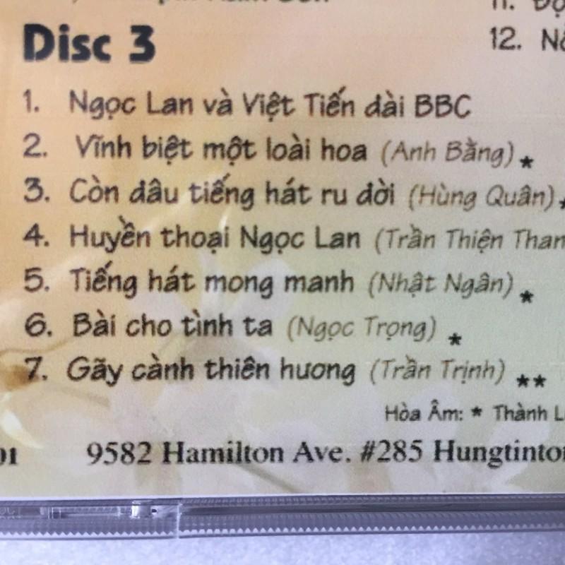 [HCM]Combo 3 CD Ngọc Lan
