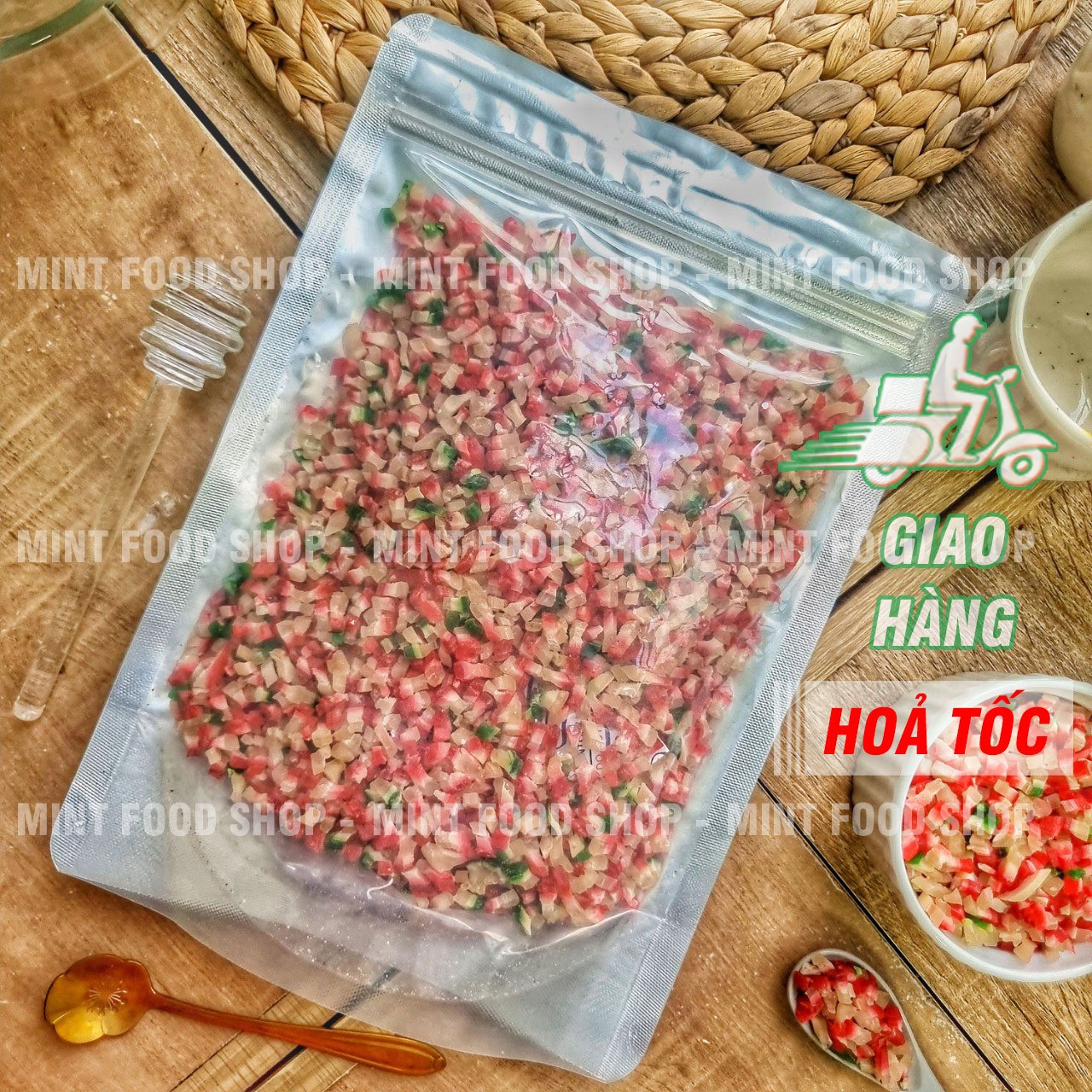 3 Color dried pomegranate seeds 500gram bag