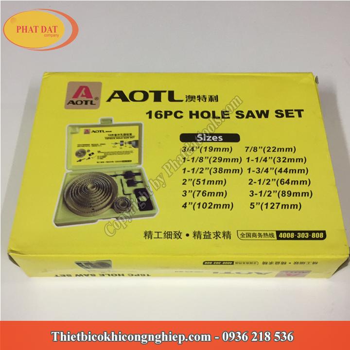 Bộ mũi khoét gỗ,thạch cao 16 chi tiết