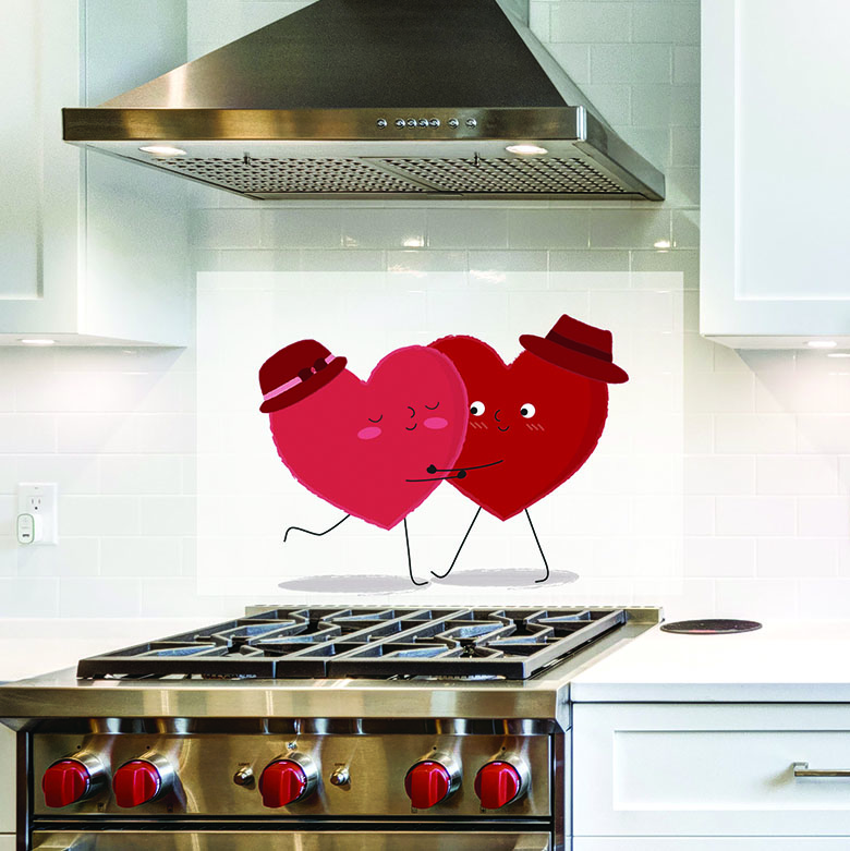 Decal dán bếp - trang trí nhà cửa - thuthaodecor