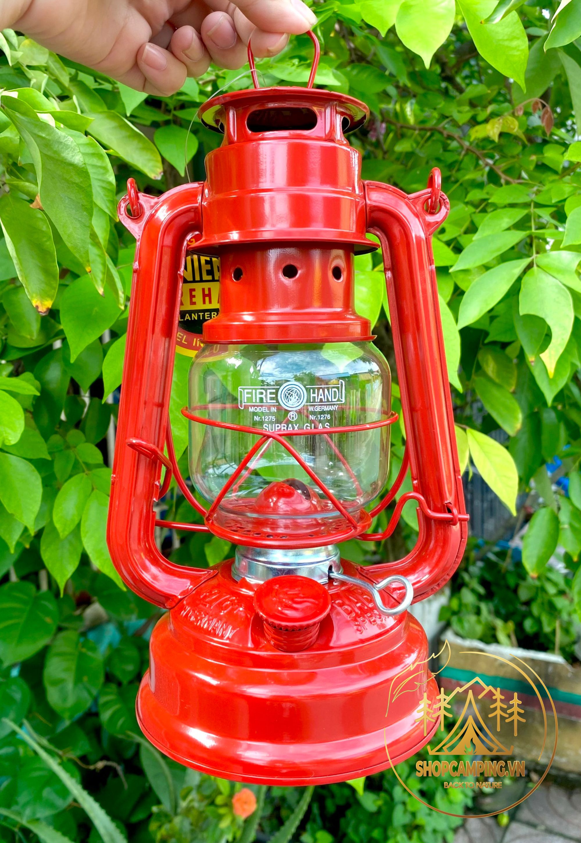 Đèn bão dầu cổ điển FireHand - Baby Special No.276, đèn măng xông dành cho cắm trại dã ngoại