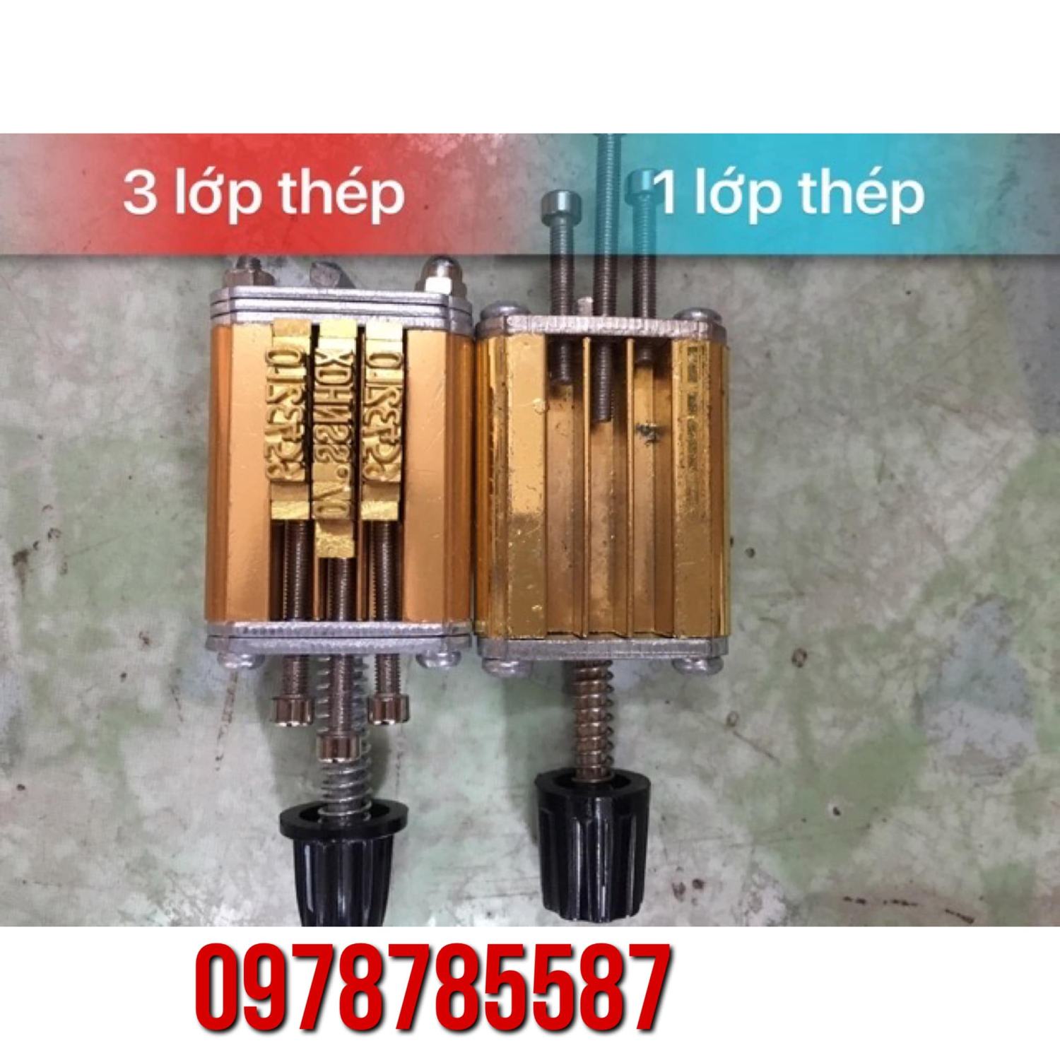 Máy in Date dập tay DY8 (Xám)