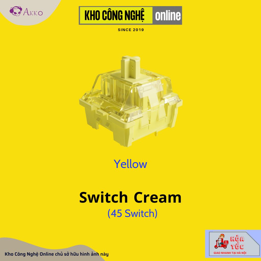 AKKO Switch v3 Cream Blue Pro / Cream Yellow Pro (45 switch)