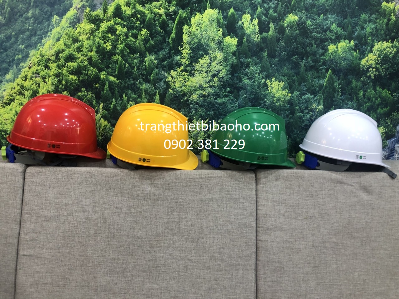 Mũ bảo hộ Kukje 1 Hàn Quốc có xốp chống va đập khóa vặn - 4 màu lựa chọn